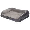 Quilted Gel Memory Foam Ortho Couch Pet Bed, Large