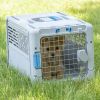 Collapsible Plastic Pet Kennel, Pet Carrier, Dog, Cat, Small Animal