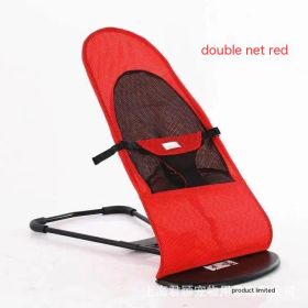 New Portable Dog Rocking Chair (Option: Double Mesh Red-Boxed)