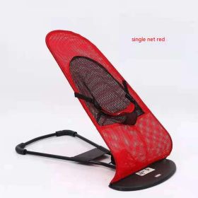 New Portable Dog Rocking Chair (Option: Single Mesh Red-Bag)