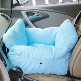 New Removable Portable Car Kennel (Option: Blue-Small)