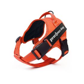 Medium Sized Large Dog Pet Chest Strap (Option: Orange-XS)