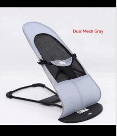 New Portable Dog Rocking Chair (Option: Double Mesh Gray-Boxed)