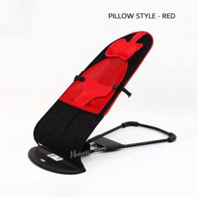 New Portable Dog Rocking Chair (Option: Double Mesh Pillow Red-Bag)