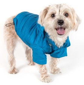 Lightweight Adjustable 'Sporty Avalanche' Pet Coat (size: medium)