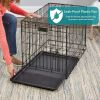 Double Door iCrate Metal Dog Crate, 42"